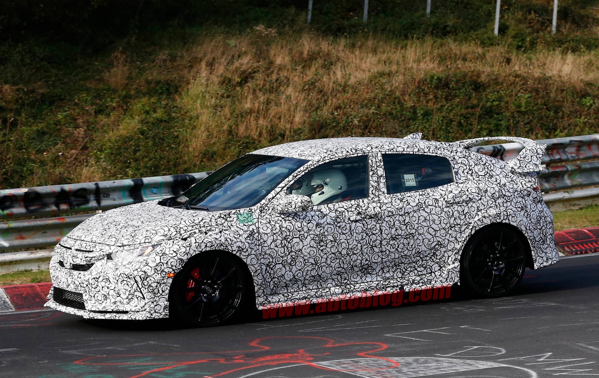 2017 Honda Civic Type R front 3/4