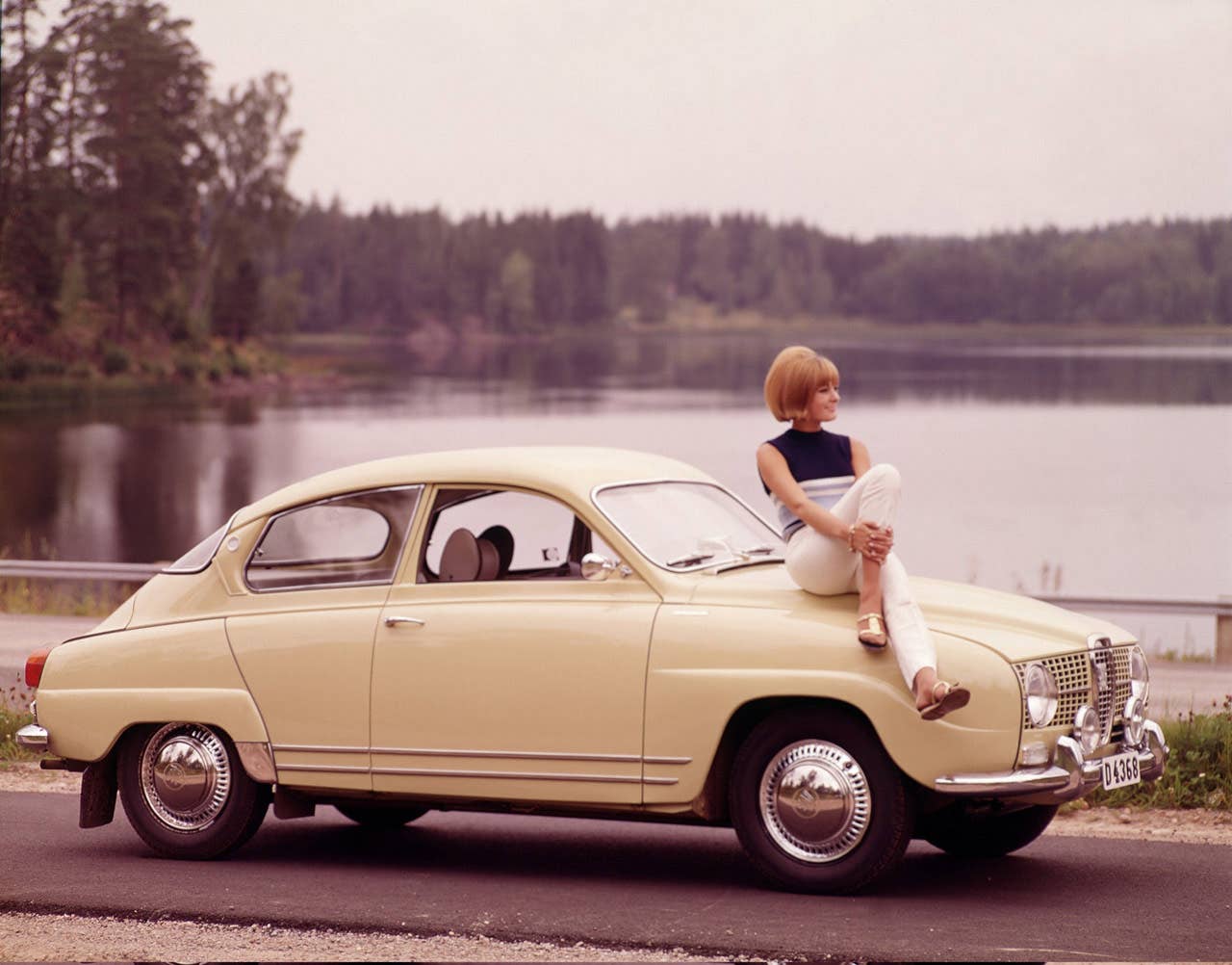 vintage saab model 96