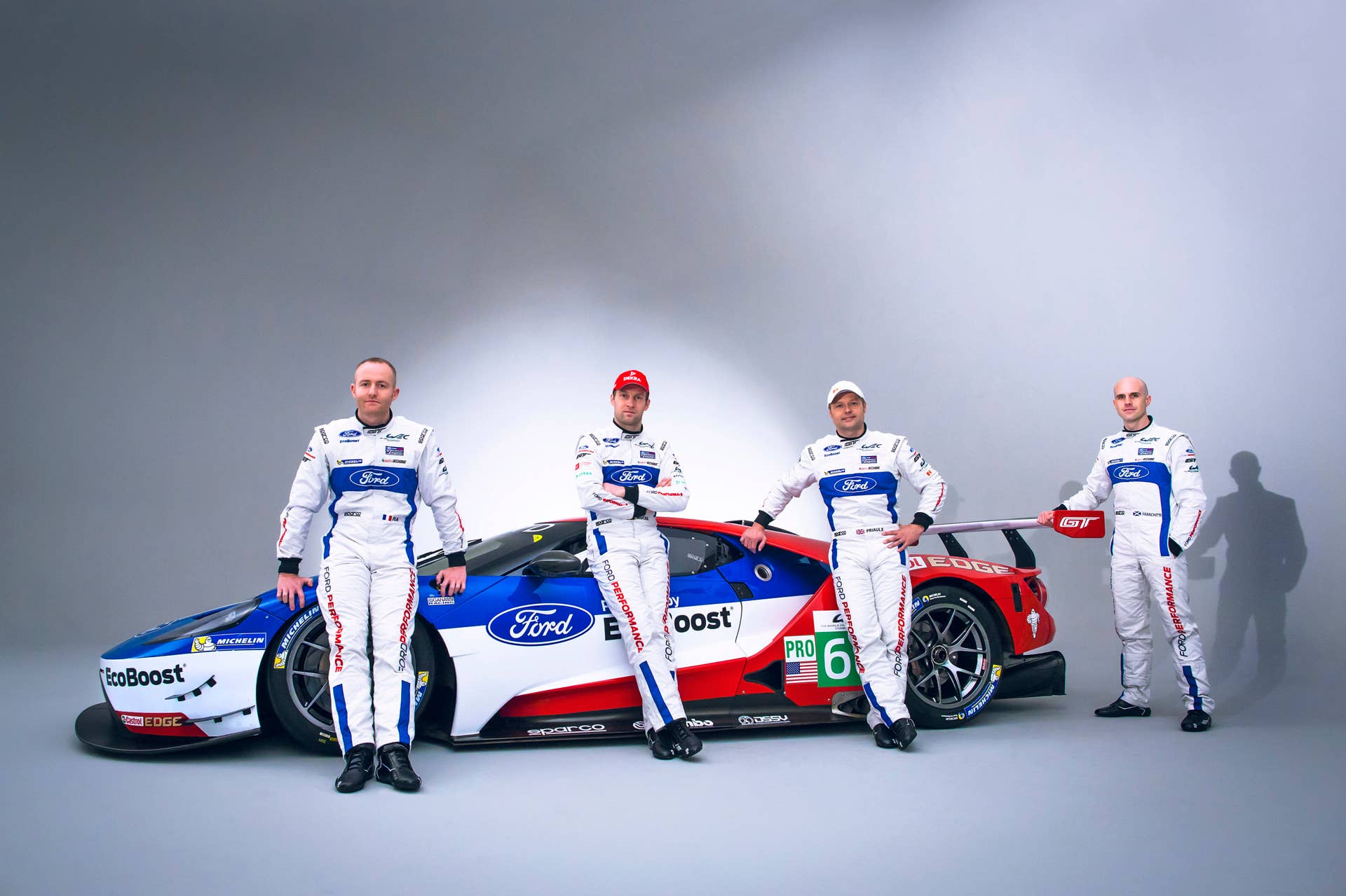 Ford GT 2016 FIA WEC drivers