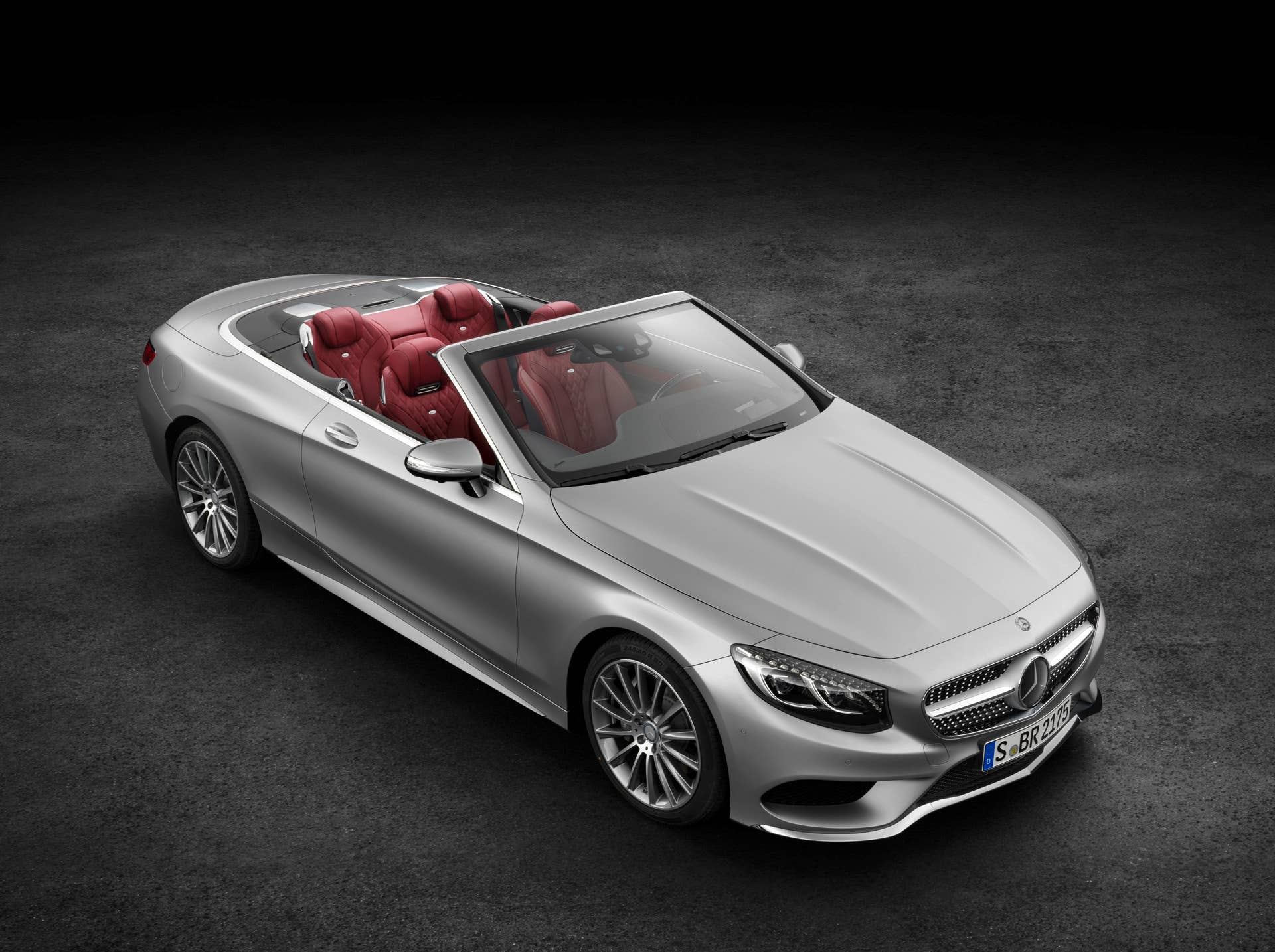 s-class cabriolet mercedes convertible top down