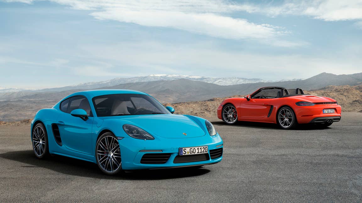 Porsche 718 Cayman Boxster