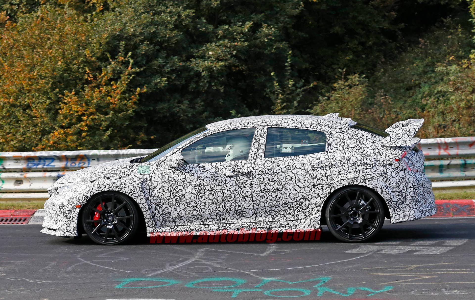 2017 Honda Civic Type R Nurburgring side