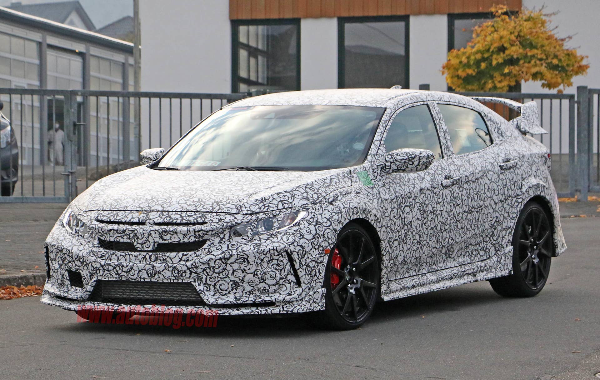 2017 Honda Civic Type R front 3/4