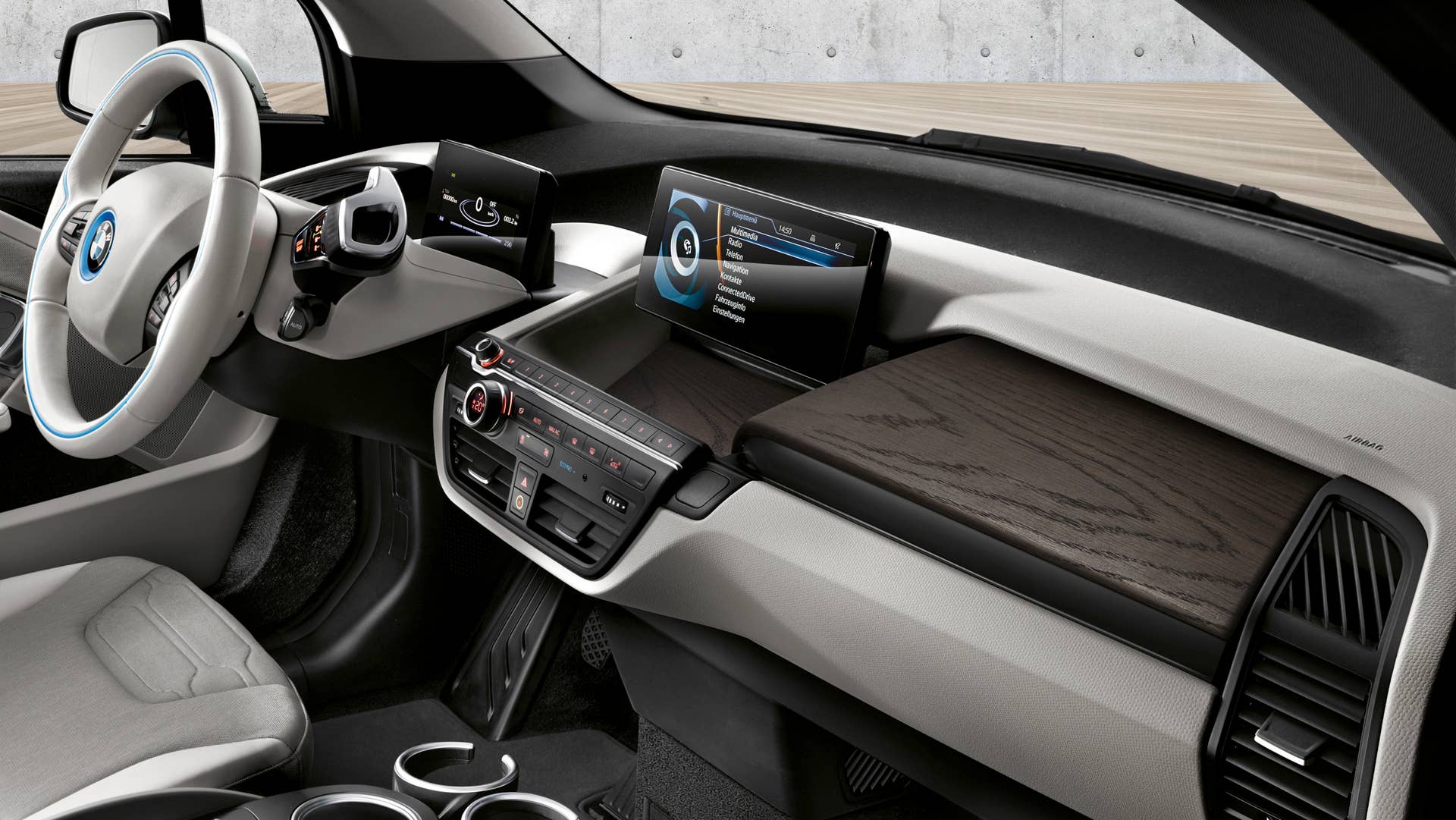 2017 BMW i3 interior