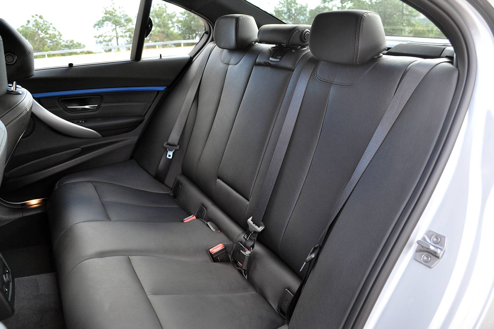 2016 BMW 3 Series rear seats