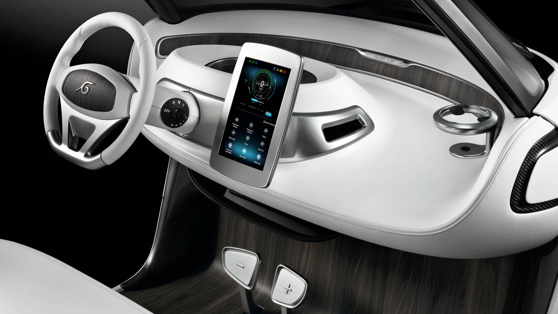 Mercedes-Benz Garia Golf Cart Interior Dashbaord