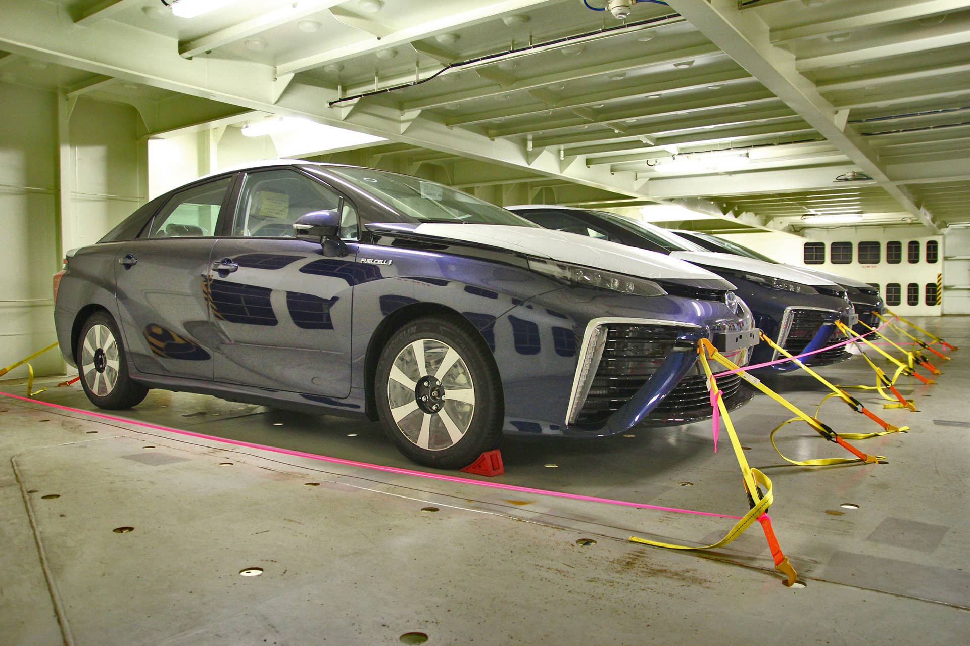 toyota mirai waiting for european delivery