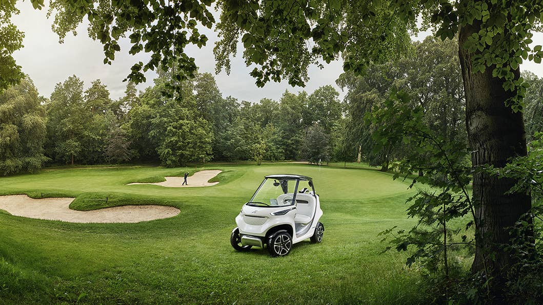 Mercedes-Benz Garia Golf Cart Front Exterior