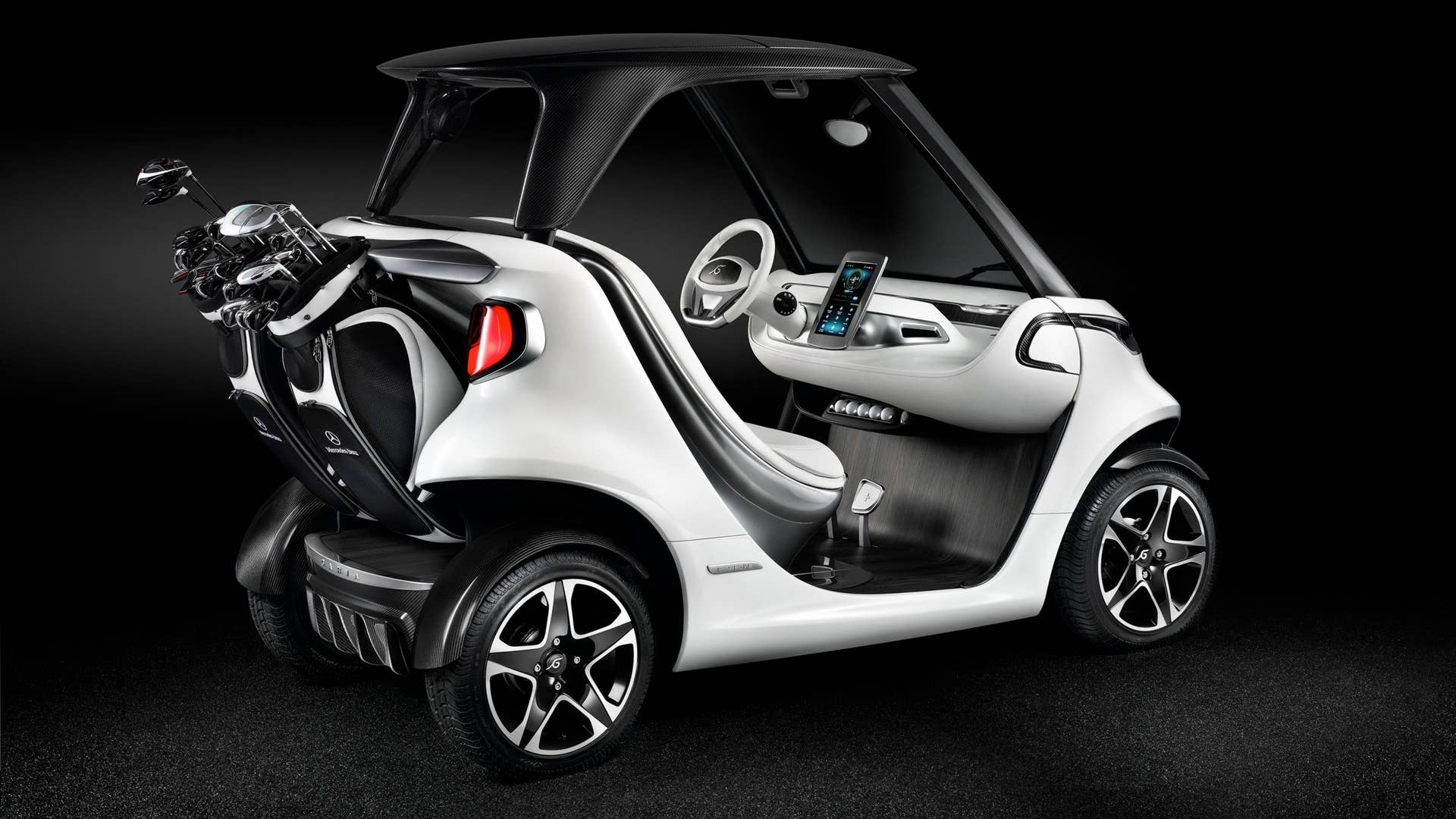Mercedes-Benz Garia Golf Cart Rear Exterior