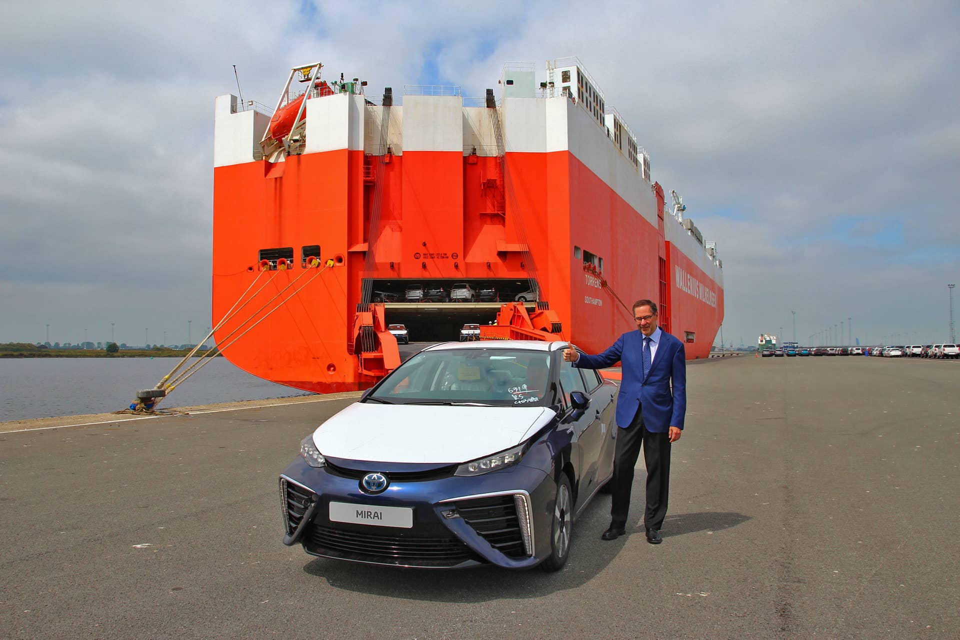 first toyota mirai in europe
