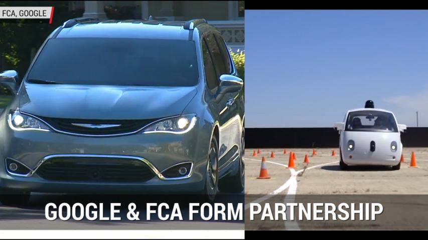 Google And FCA To Build Self-Driving Minivans In Partnership | Autoblog Minute