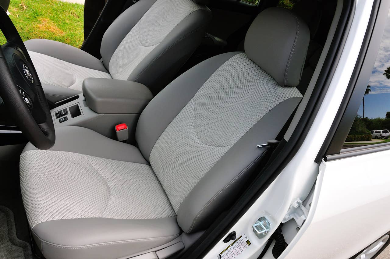 2013 Toyota RAV4 EV front seats