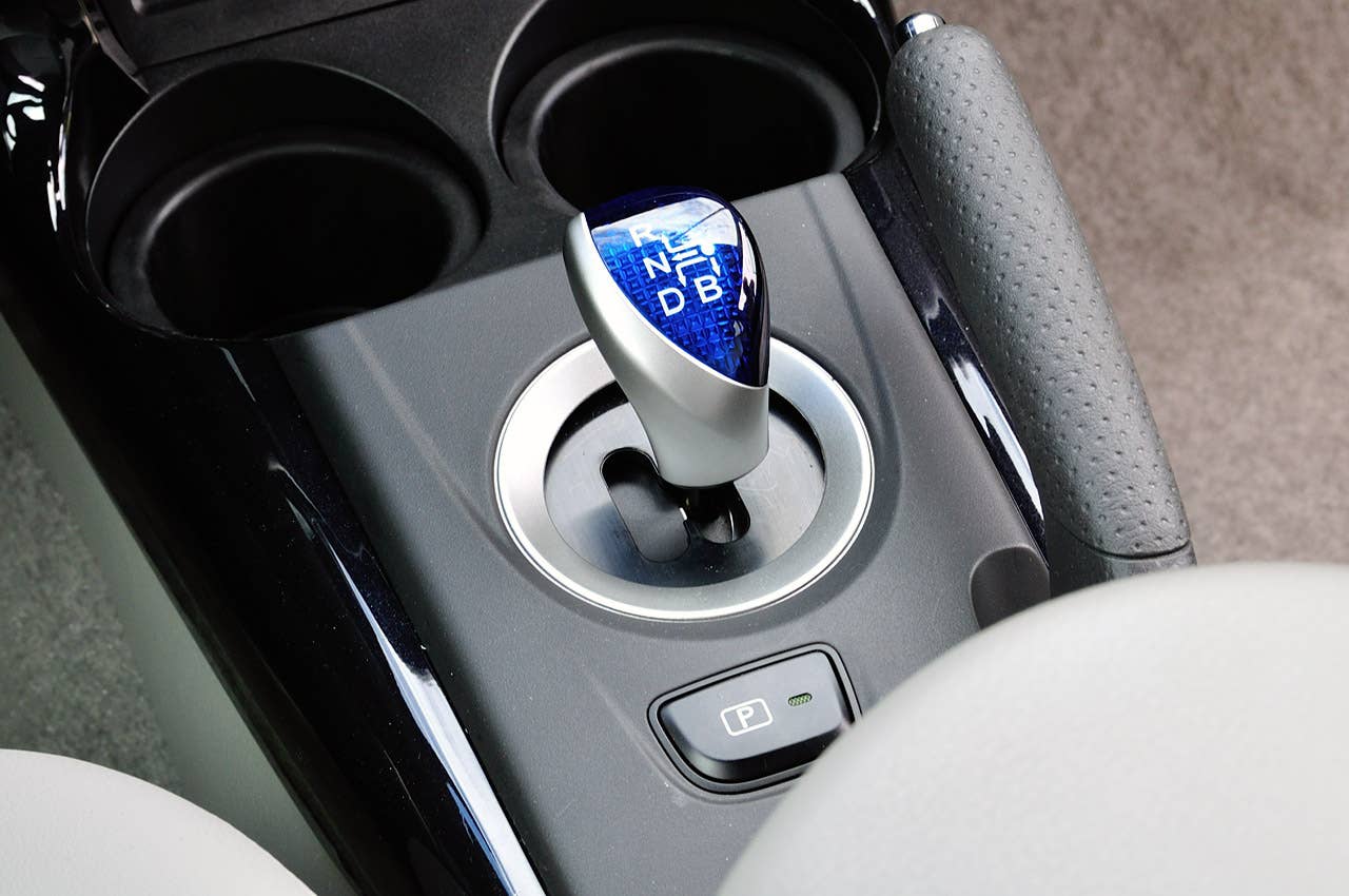 2013 Toyota RAV4 EV gear selector