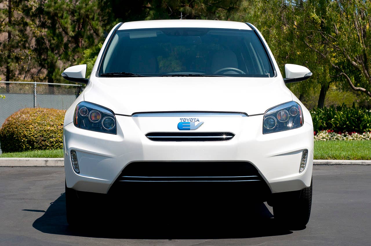 2013 Toyota RAV4 EV front view