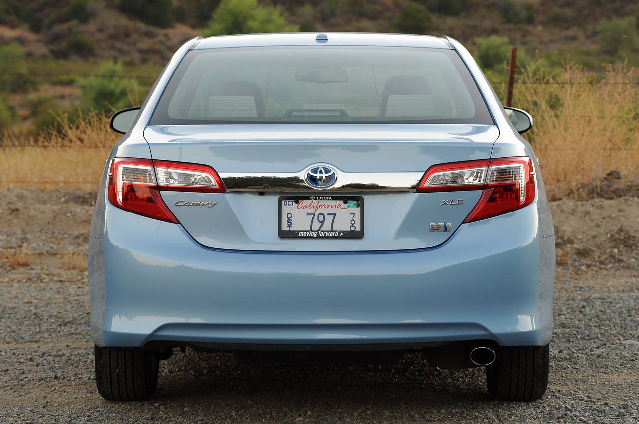 2013 Toyota Camry Hybrid rear view