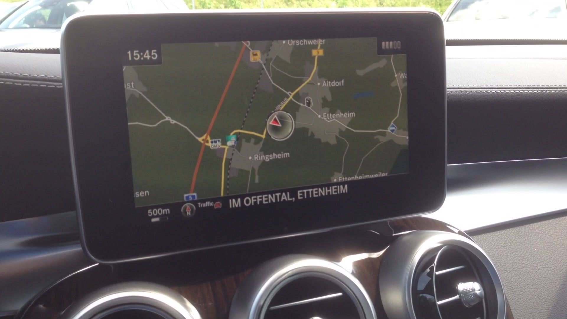 Senior editor Greg Migliore showcases the interior of the 2016 Mercedes-Benz GLC.