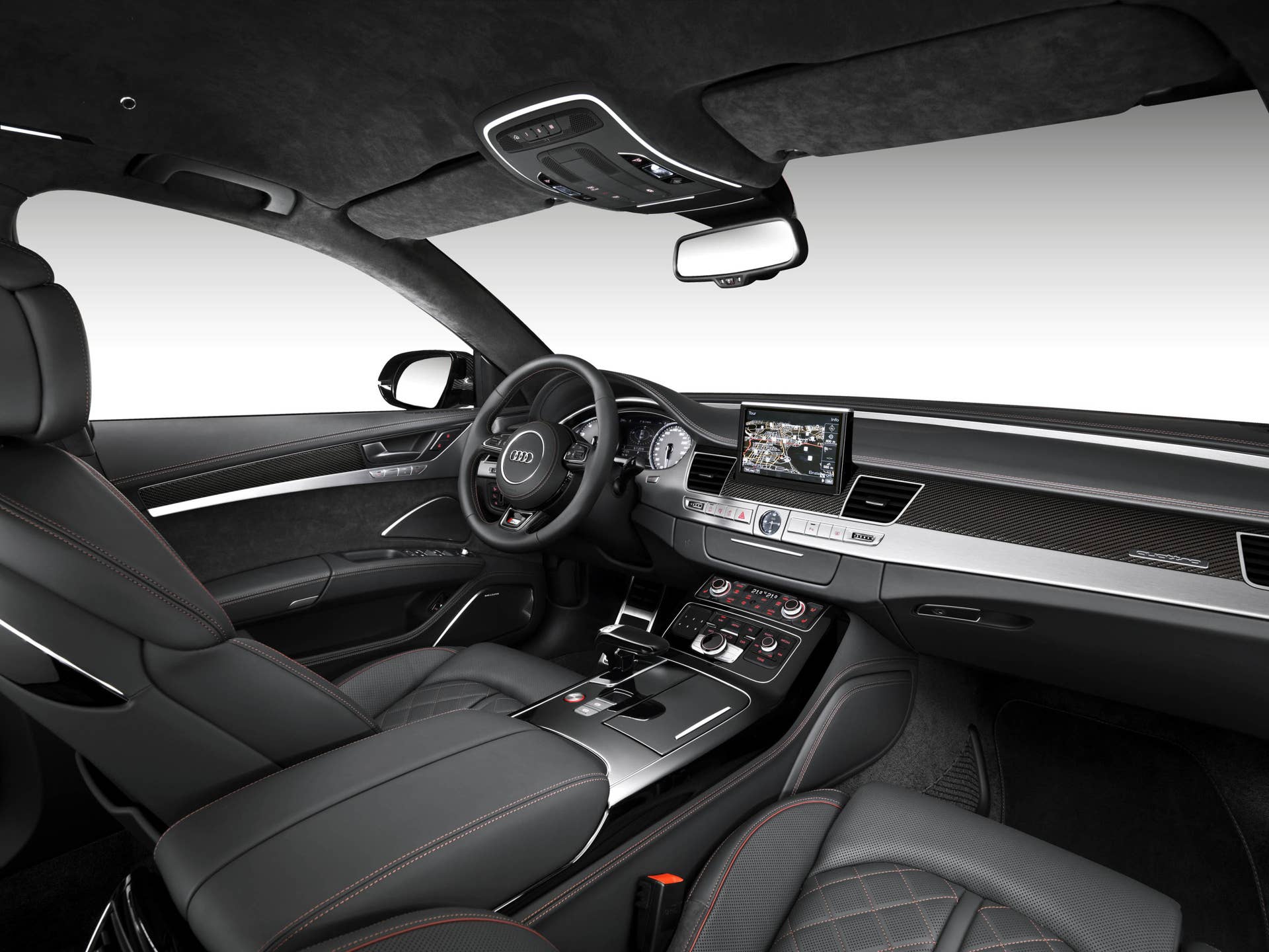 2016 Audi S8 Plus interior