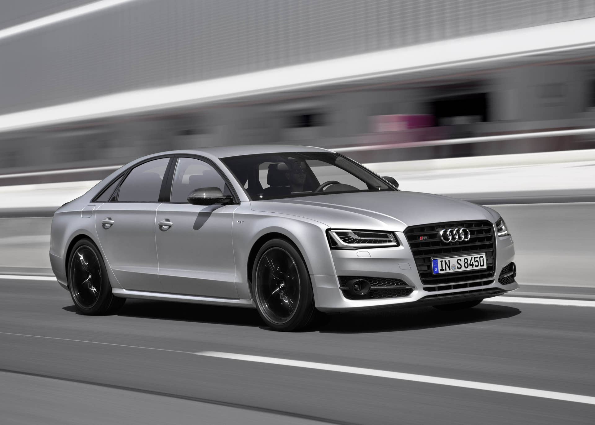 2016 Audi S8 Plus moving