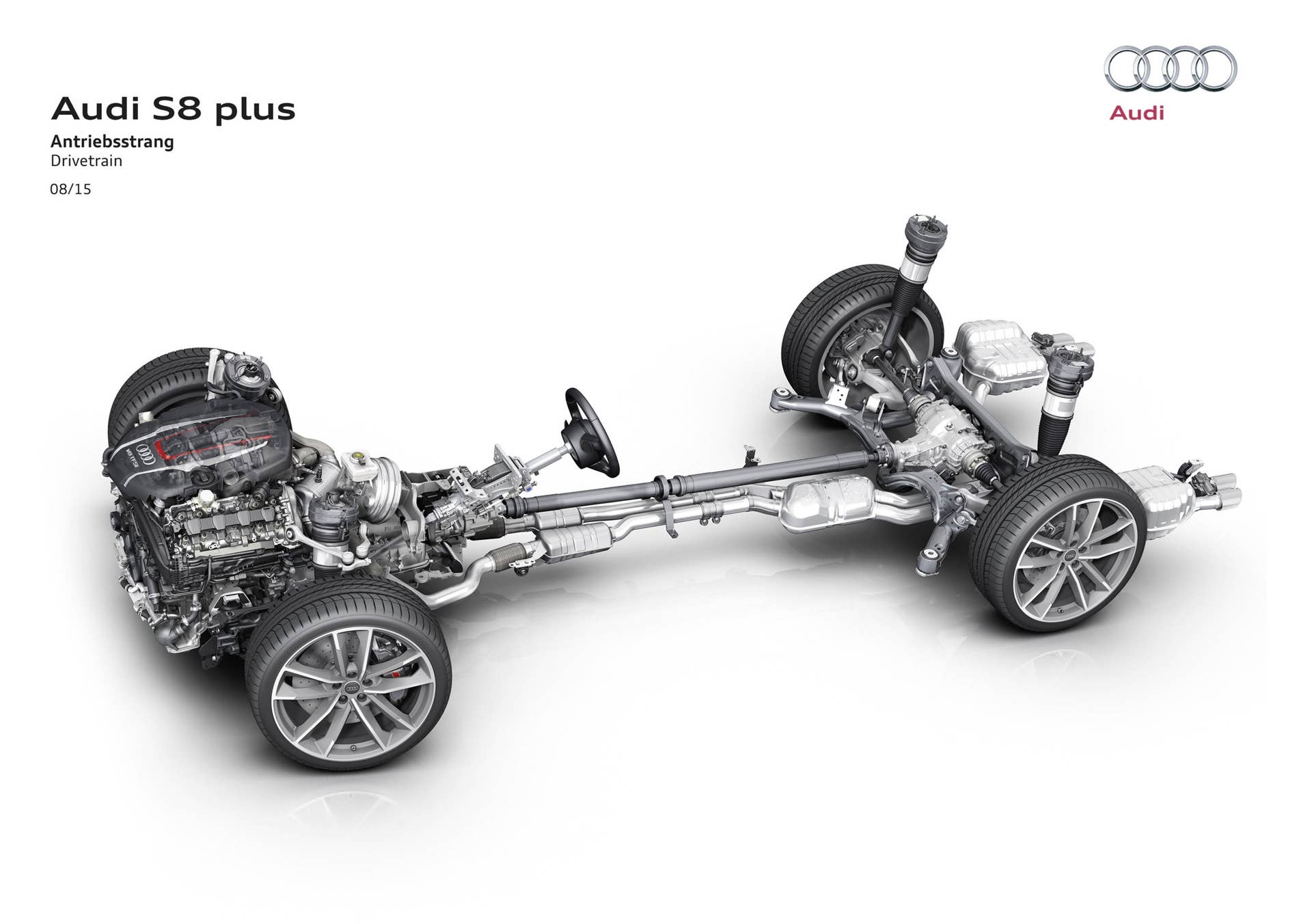 2016 Audi S8 Plus drivetrain