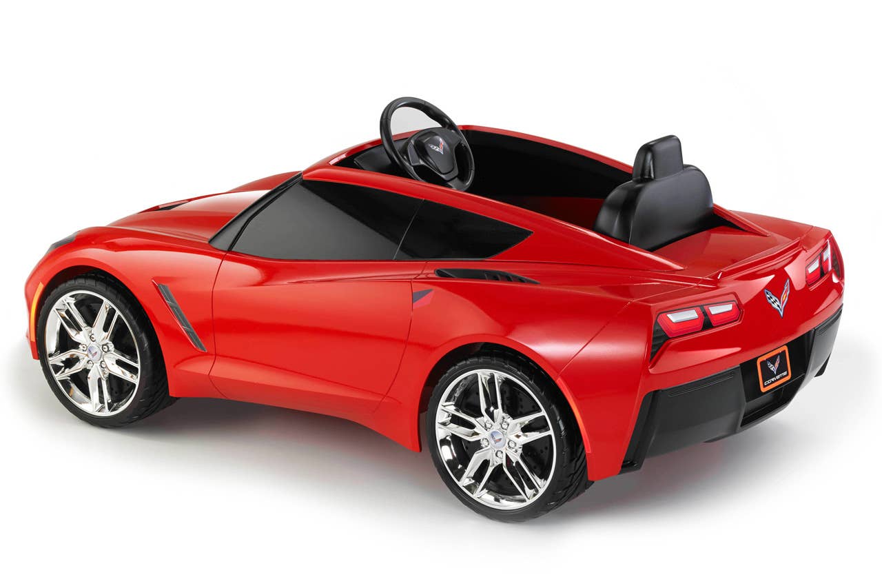 フィッシャープライス パワーホイール Power Wheels コルベット Power Wheels builds a C7 Corvette for the kids - Autoblog