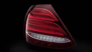 Mercedes E-Class taillights
