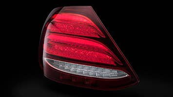 Mercedes E-Class taillights