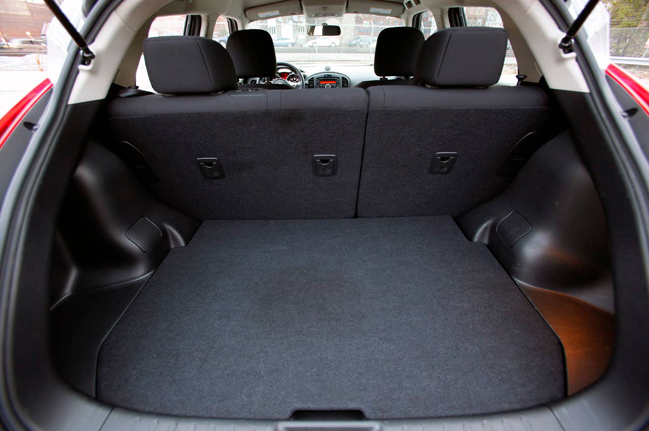 2011 Nissan Juke rear cargo area