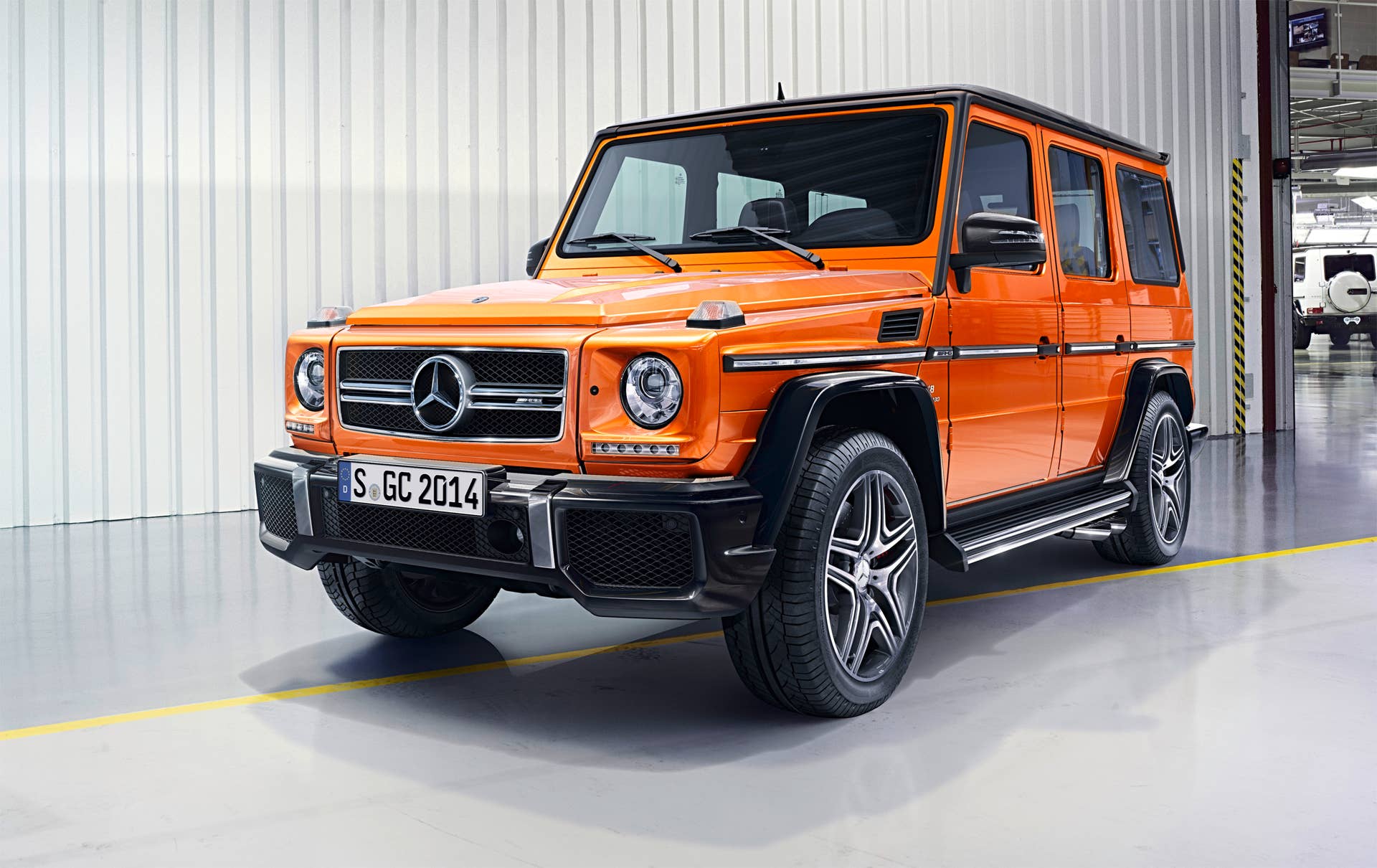 Mercedes-AMG G-Class orange