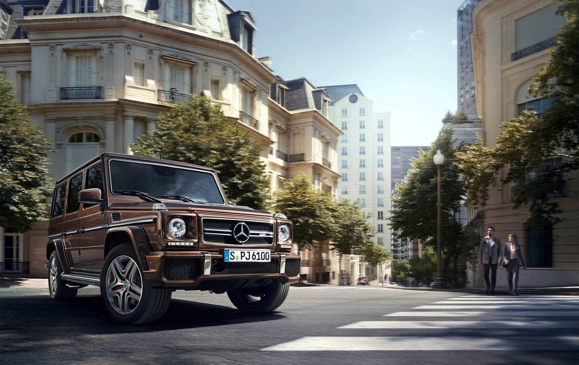 Mercedes-AMG G63 front 3/4