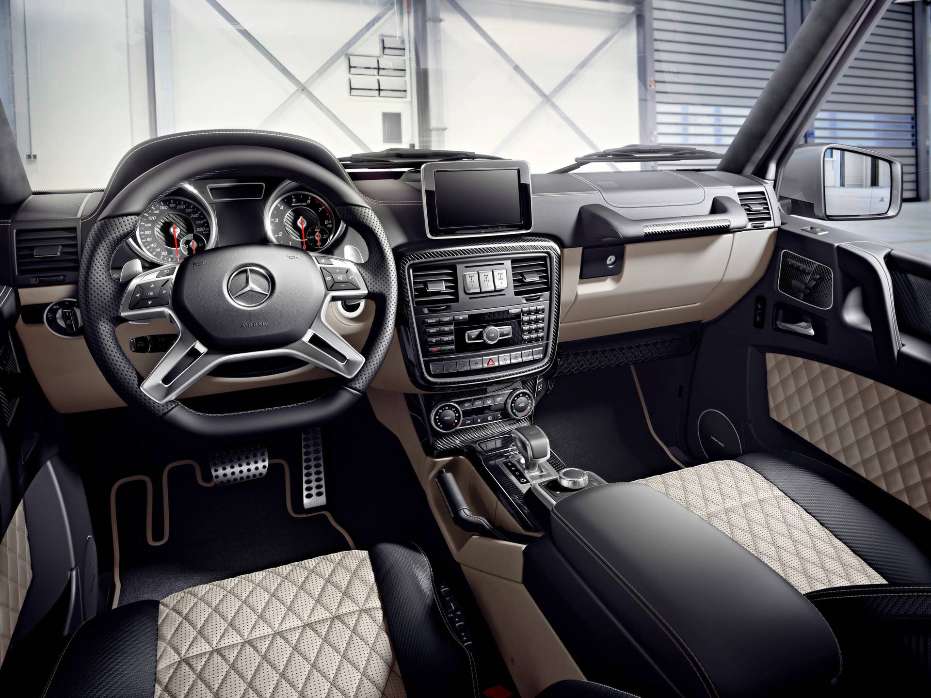 Mercedes-AMG G-Class Edition 463 interior quilted leather