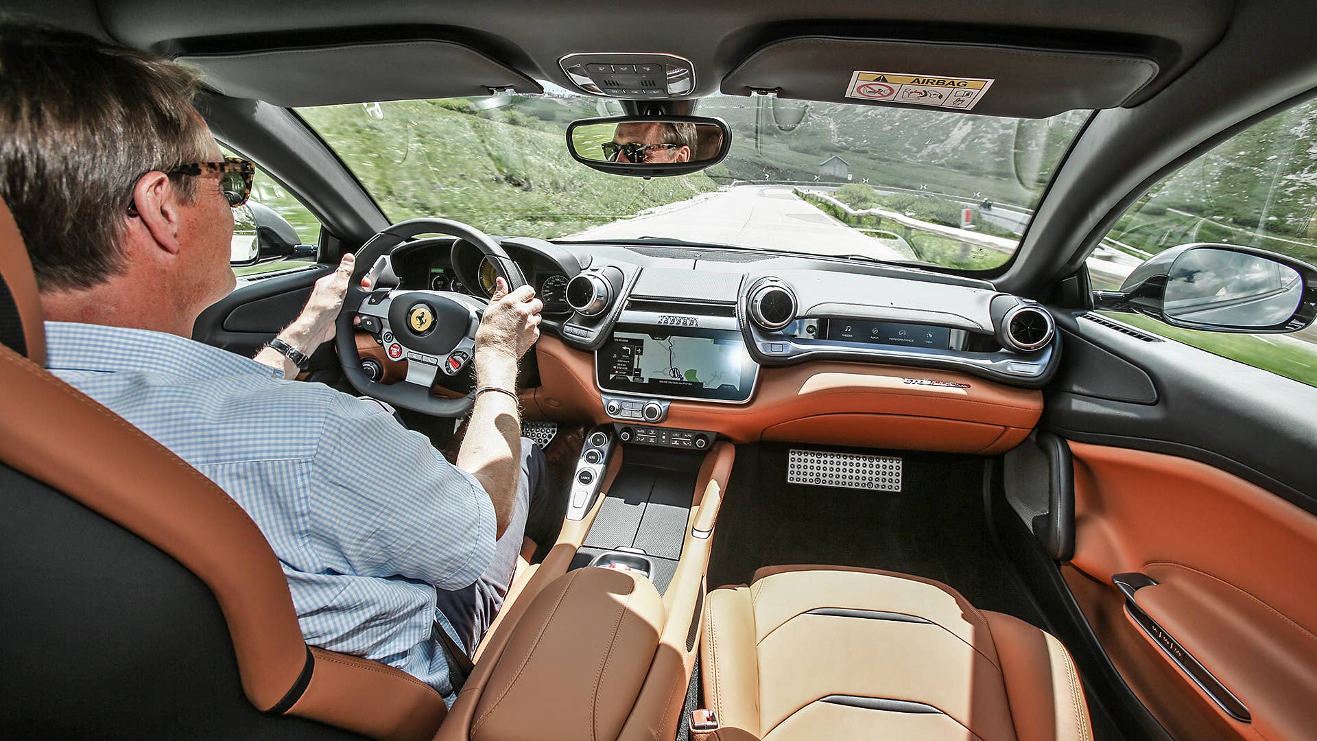2017 Ferrari GTC4Lusso interior