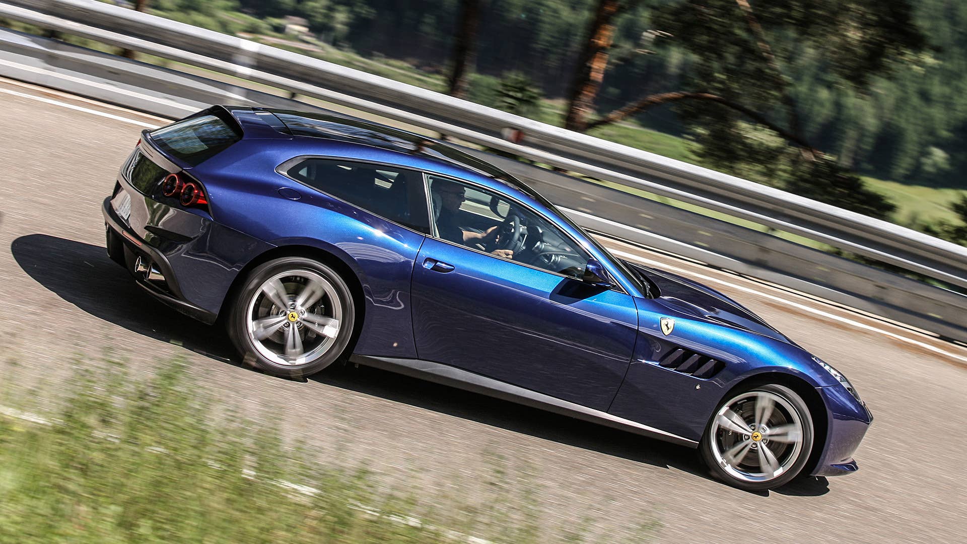 2017 Ferrari GTC4Lusso driving