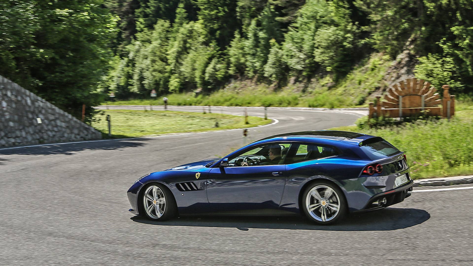 2017 Ferrari GTC4Lusso driving