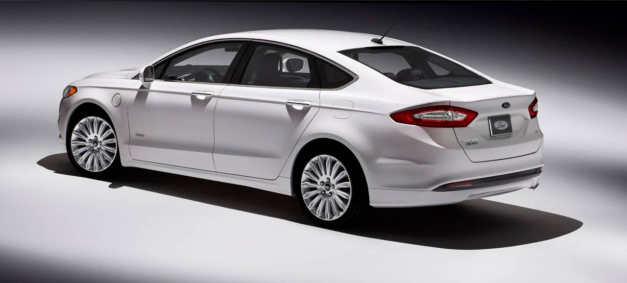 2013 Ford Fusion Energi: The all-new Fusion Energi plug-in hybrid will deliver more than 100 MPGe, a miles-per-gallon equivalency metric.