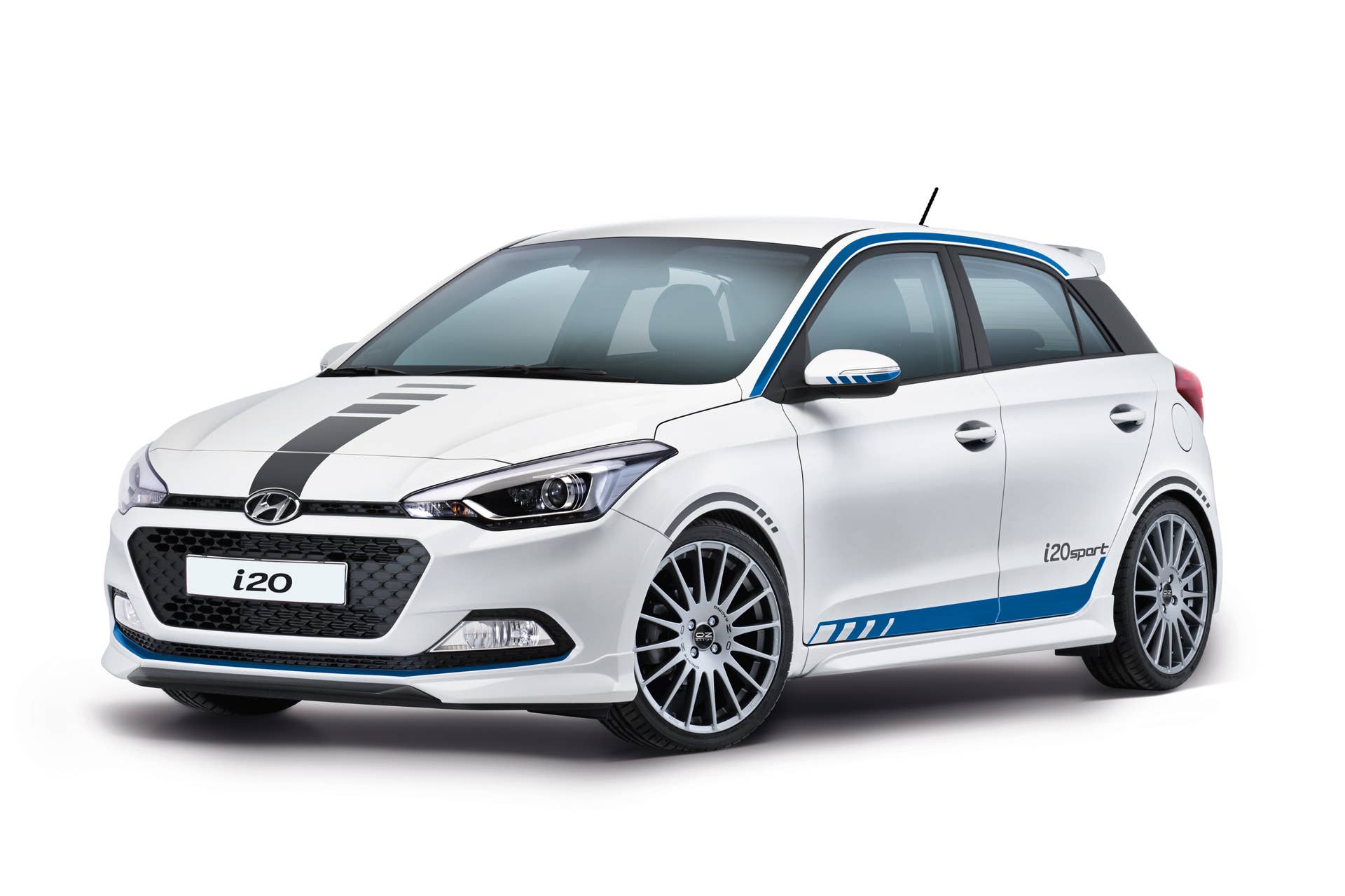 Hyundai i20 Sport front 3/4