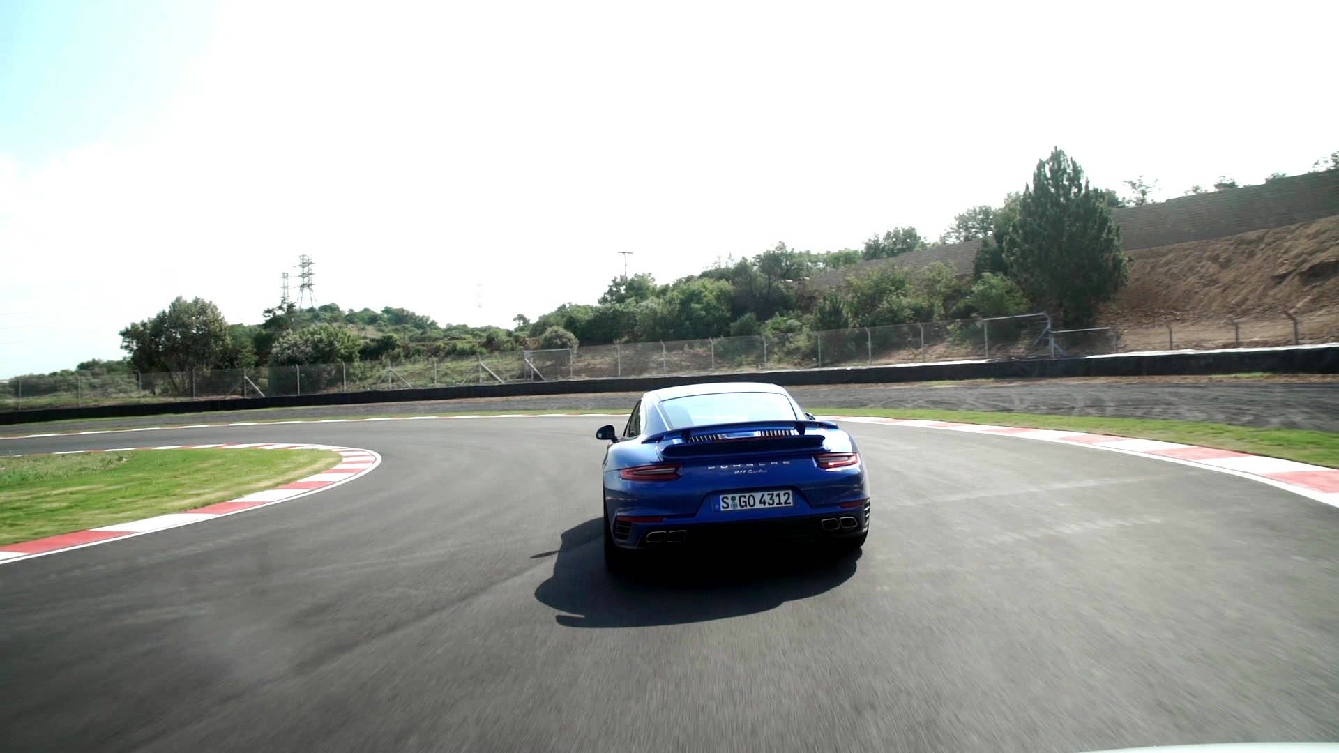 2017 Porsche 911 Turbo Lap of Kyalami Circuit