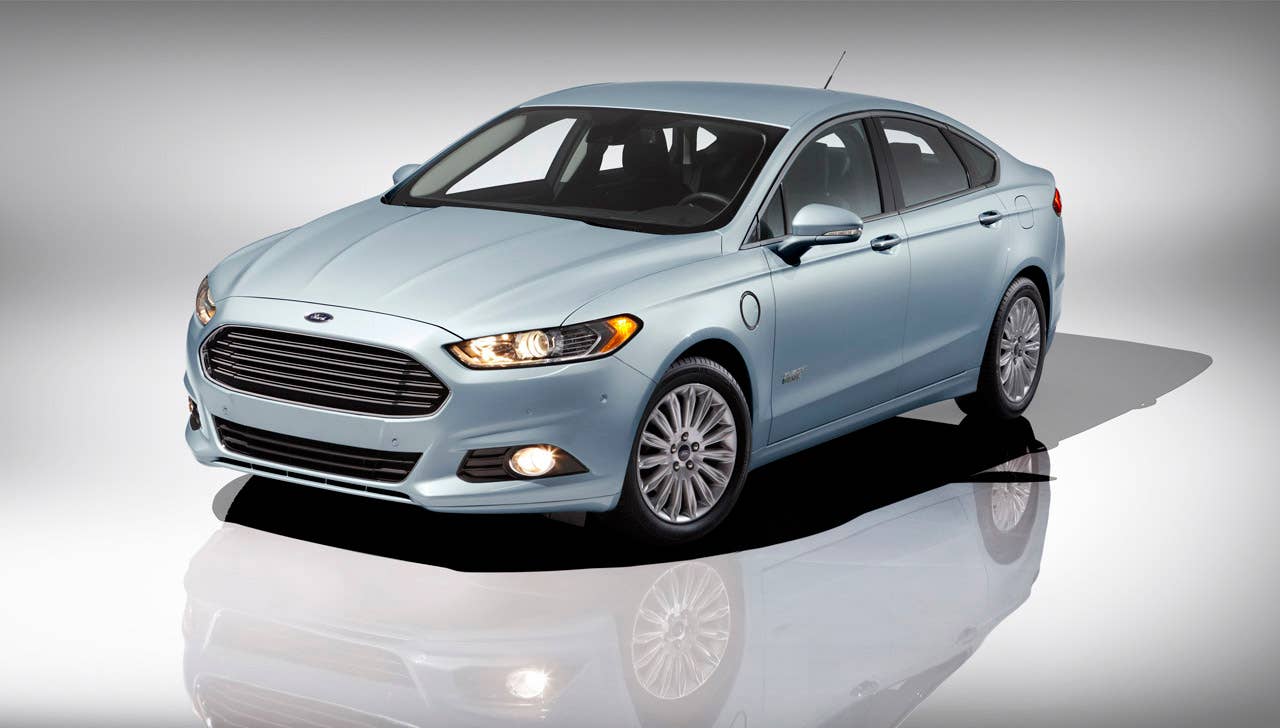2013 Ford Fusion Energi: The all-new Fusion Energi plug-in hybrid will deliver more than 100 MPGe, a miles-per-gallon equivalency metric.