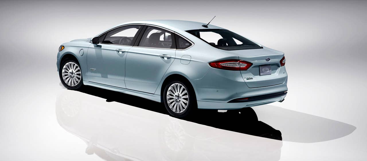 2013 Ford Fusion Energi: The all-new Fusion Energi plug-in hybrid will deliver more than 100 MPGe, a miles-per-gallon equivalency metric.
