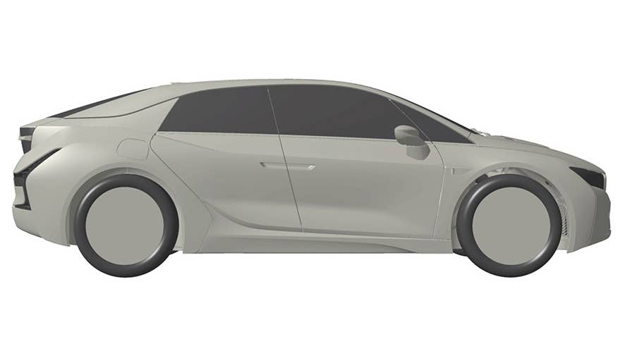 bmw i vehicle patent drawing