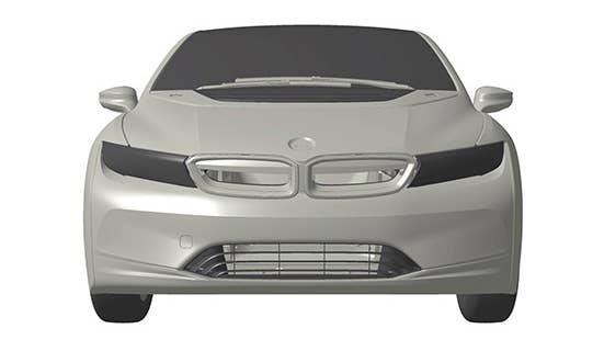 bmw i vehicle patent drawing
