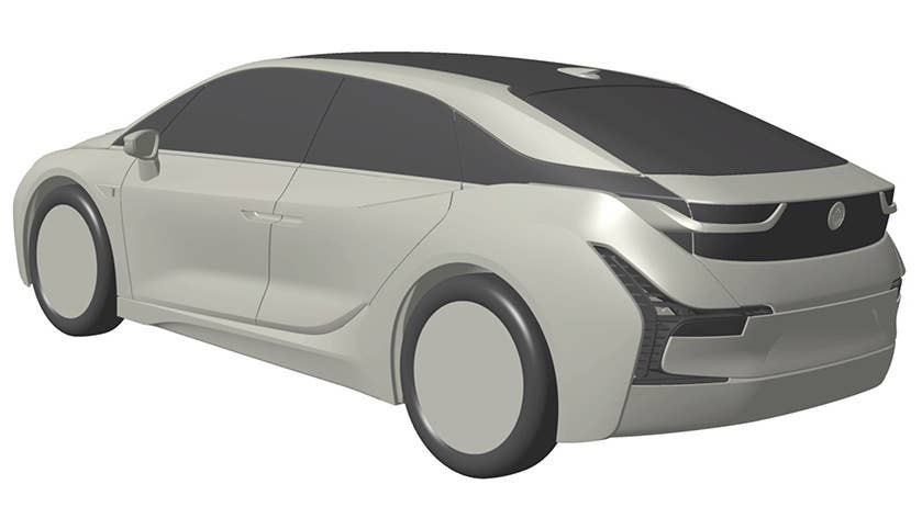bmw i vehicle patent drawing