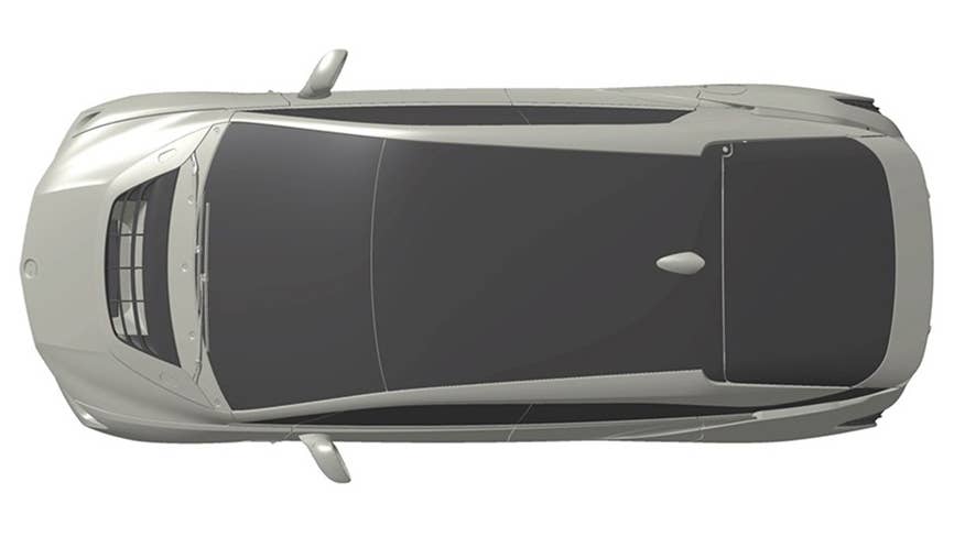 bmw i vehicle patent drawing