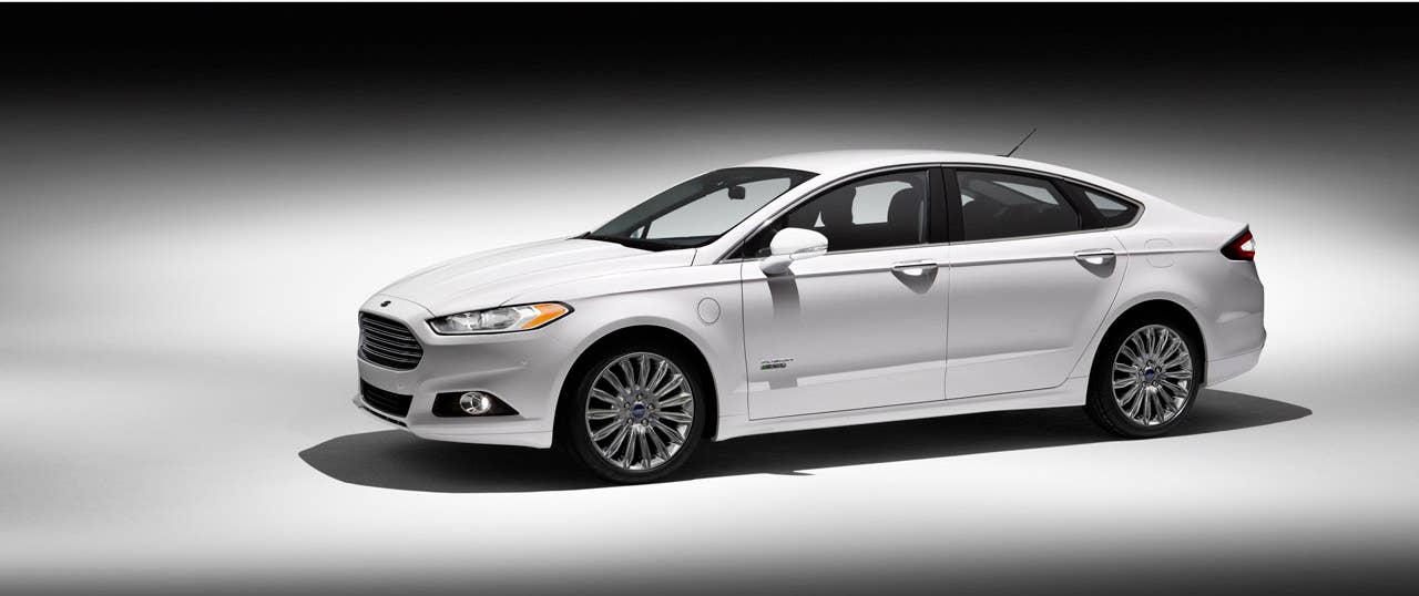 2013 Ford Fusion Energi: The all-new Fusion Energi plug-in hybrid will deliver more than 100 MPGe, a miles-per-gallon equivalency metric.