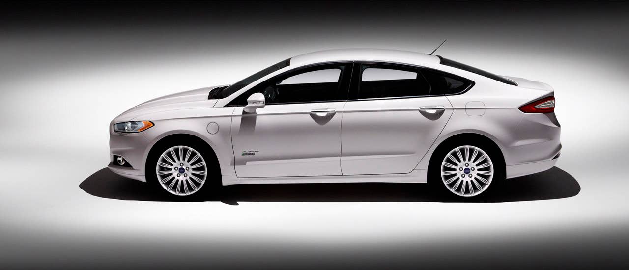 2013 Ford Fusion Energi: The all-new Fusion Energi plug-in hybrid will deliver more than 100 MPGe, a miles-per-gallon equivalency metric.