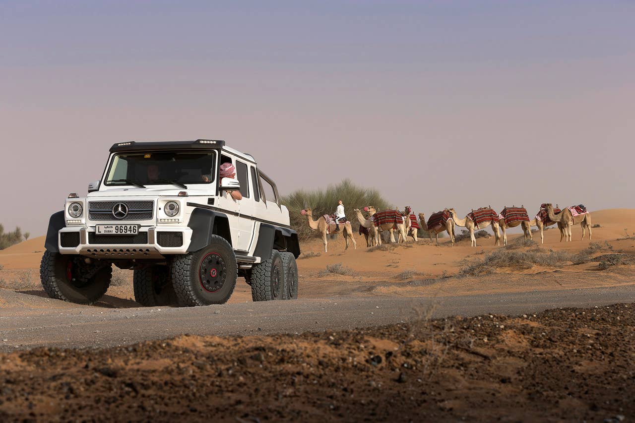 Mercedes-Benz G63 AMG 6x6 Showcar, Dubai 2013