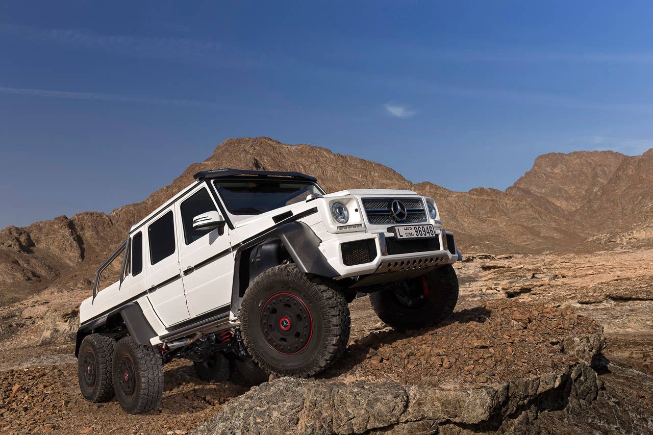 Mercedes-Benz G63 AMG 6x6 Showcar, Dubai 2013