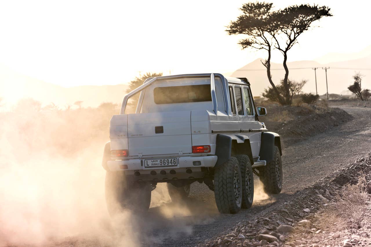 Mercedes-Benz G63 AMG 6x6 Showcar, Dubai 2013