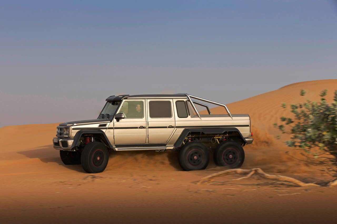 Mercedes-Benz G63 AMG 6x6 Showcar, Dubai 2013