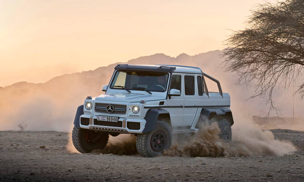Mercedes-Benz G63 AMG 6x6 Showcar, Dubai 2013