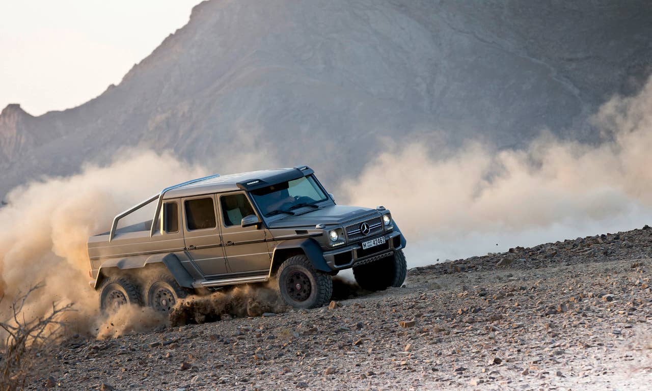 Mercedes-Benz G63 AMG 6x6 Showcar, Dubai 2013